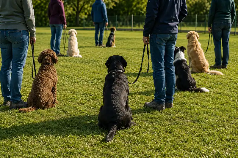 Hundetraining in der Gruppe in Bochum