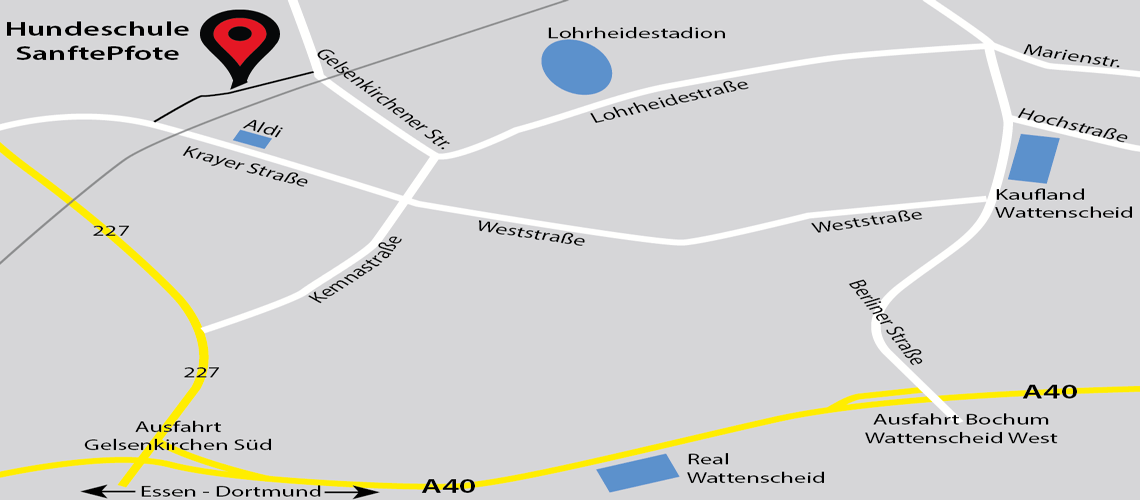 Hundeschule Bochum Anfahrt